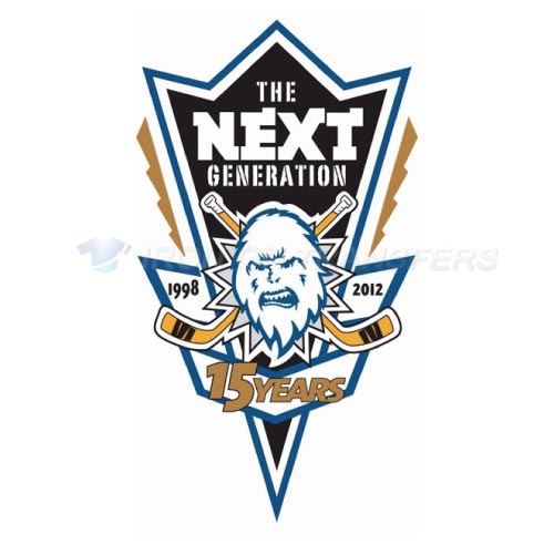 Kootenay Ice Iron-on Stickers (Heat Transfers)NO.7511